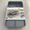 Kitchen drawer, knife and fork storage box, tray, tableware, spoon, knife and fork separator and organizer Specification image